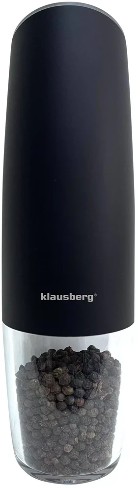 Klausberg Młynek „Kinghoff“ elektrinis juodųjų pipirų ir druskos malūnėlis