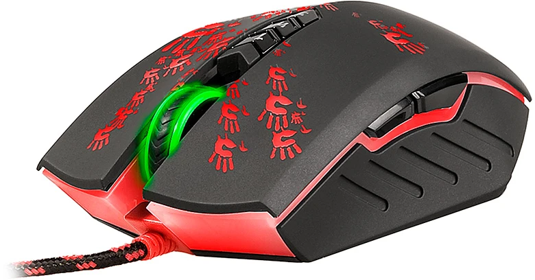Kompiuterio Pelė - A4Tech Bloody Blazing A60, 6200 DPI Optinė.
