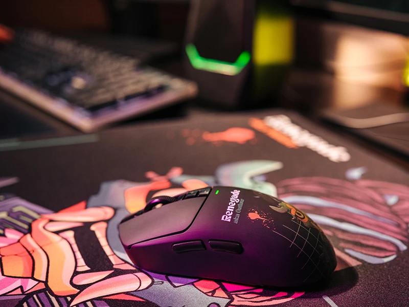 Pelė Myszka žaidimams A4Tech Bloody R72 DUO Renegade Midnight belaidė 20000 dpi optinė juoda