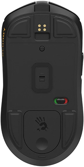 Pelė Myszka žaidimams A4Tech Bloody R72 DUO Renegade Midnight belaidė 20000 dpi optinė juoda
