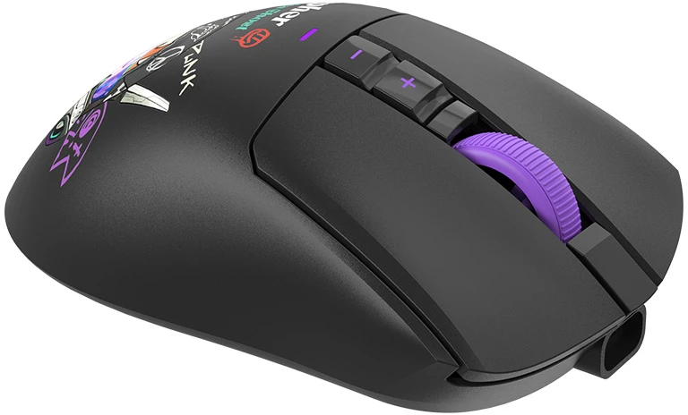 Pelė Myszka žaidimams A4Tech Bloody R73 ULTRA DUO belaidė 20000 dpi optinė juoda