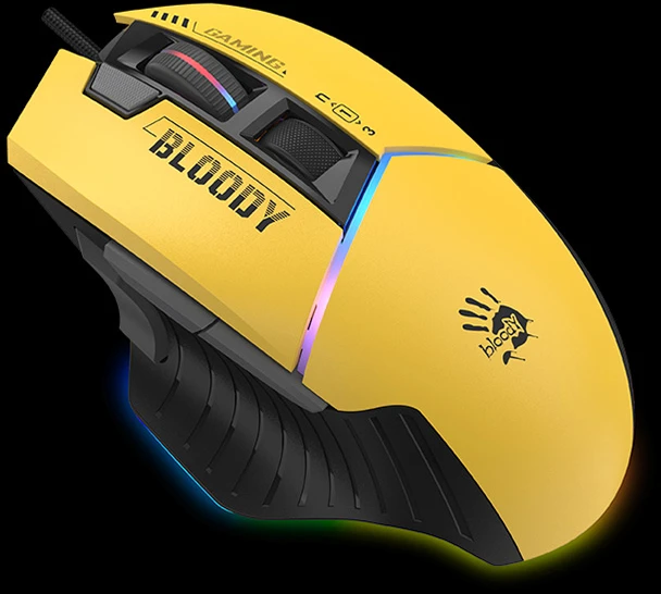 A4Tech pelė Bloody W95Max USB Sports Lime A4TMYS47259