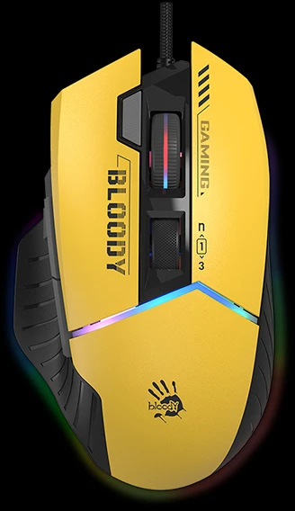 A4Tech pelė Bloody W95Max USB Sports Lime A4TMYS47259