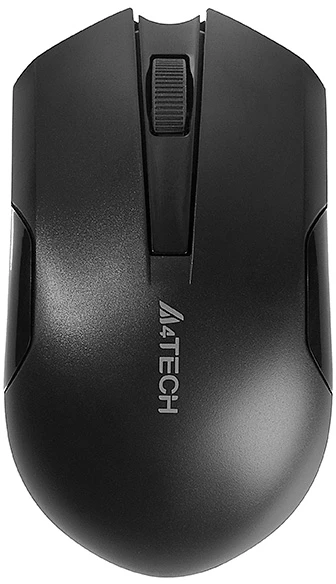 A4Tech Pelė G3-200NS Wireless, No, Juodas, Yes, Belaidė jungtis