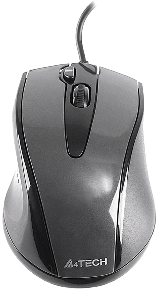 A4Tech A4TMYS40975 Pelė V-TRACK N-500F-1 Glossy Pilkas USB