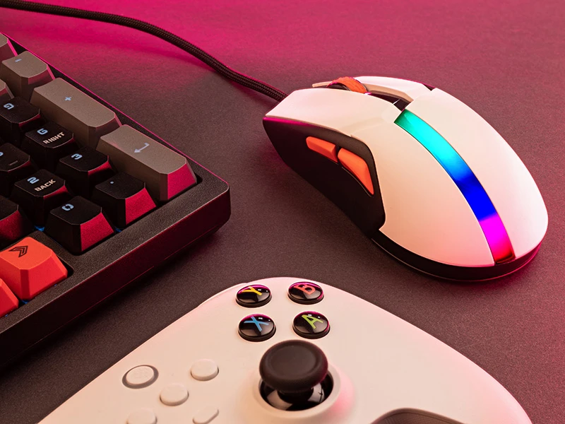 Pelė Myszka žaidimams Tracer GameZone Cool su laidu 12000 dpi optinė balta