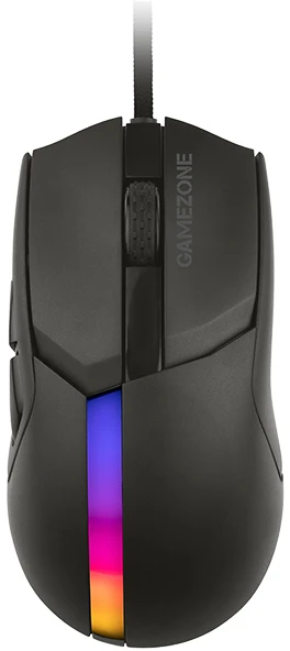 Pelė Myszka žaidimams Tracer GameZone Cool su laidu 12000 dpi optinė juoda