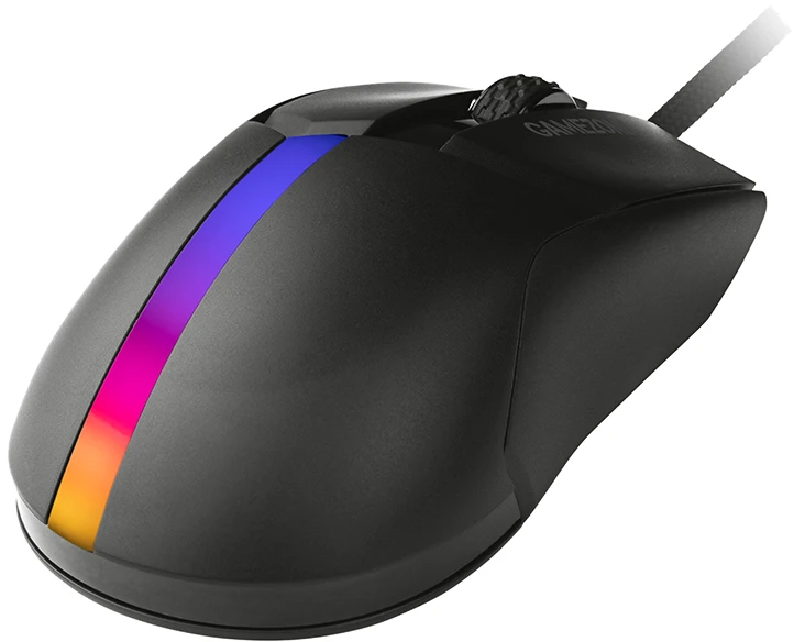 Pelė Myszka žaidimams Tracer GameZone Cool su laidu 12000 dpi optinė juoda