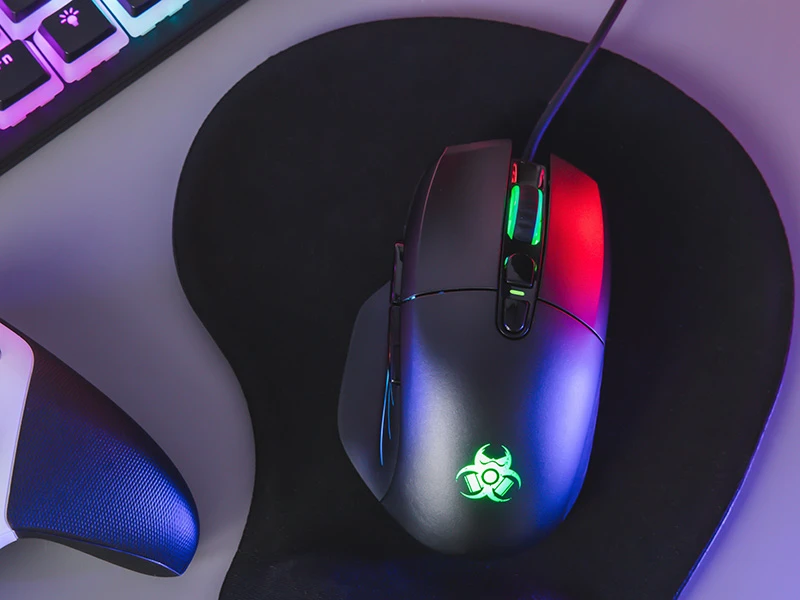 Pelė Myszka žaidimams Tracer GameZone ODIN su laidu 12000 dpi optinė juoda