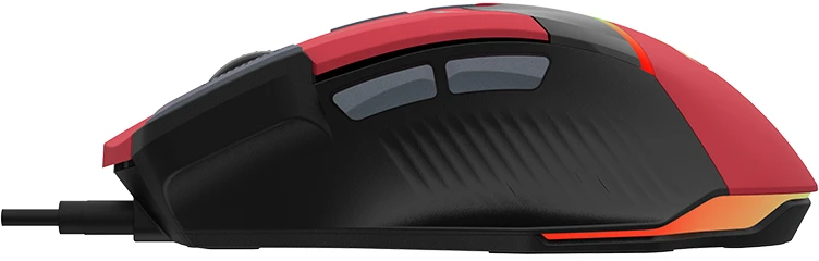 Pelė TRACER GAMEZONE SPECTRA Raudonas RGB USB pelė