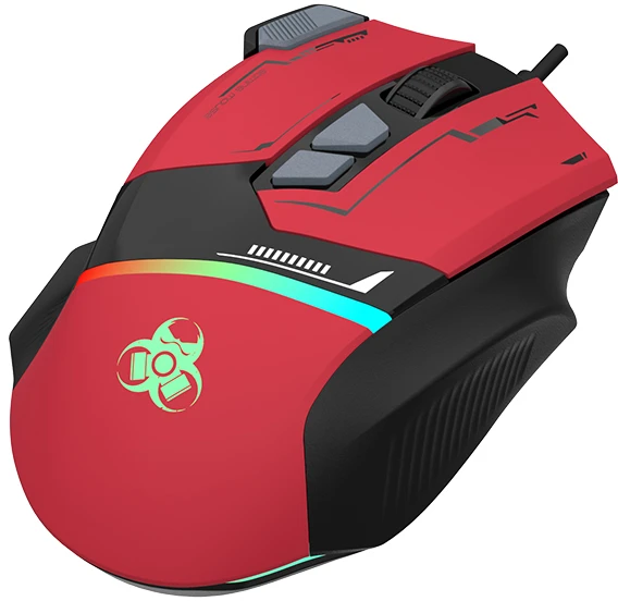 Pelė TRACER GAMEZONE SPECTRA Raudonas RGB USB pelė