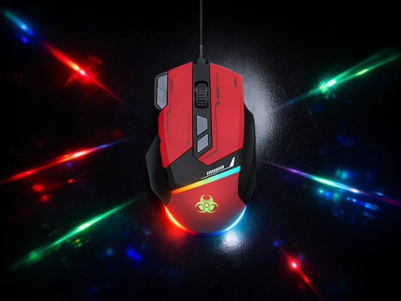 Pelė TRACER GAMEZONE SPECTRA Raudonas RGB USB pelė