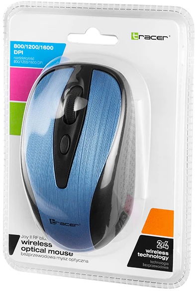 TRACER Joy II RF Nano USB Mėlyna Pelė Wireless
