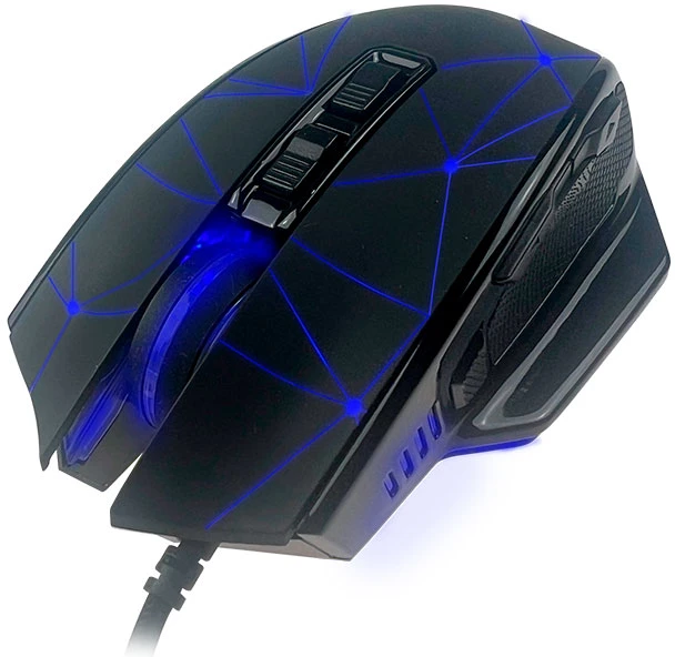 Pelė Myszka žaidimams Tracer GameZone SPACE su laidu 7200 dpi optinė juoda