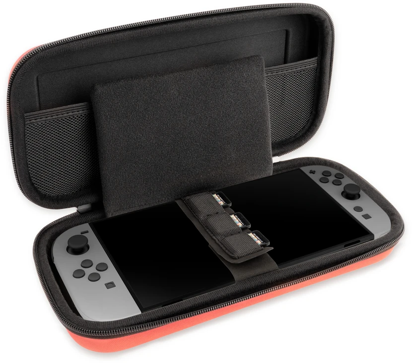 Nacon Kelioninis Nintendo Switch 2 Dėklas | Šviesiai Raudonas