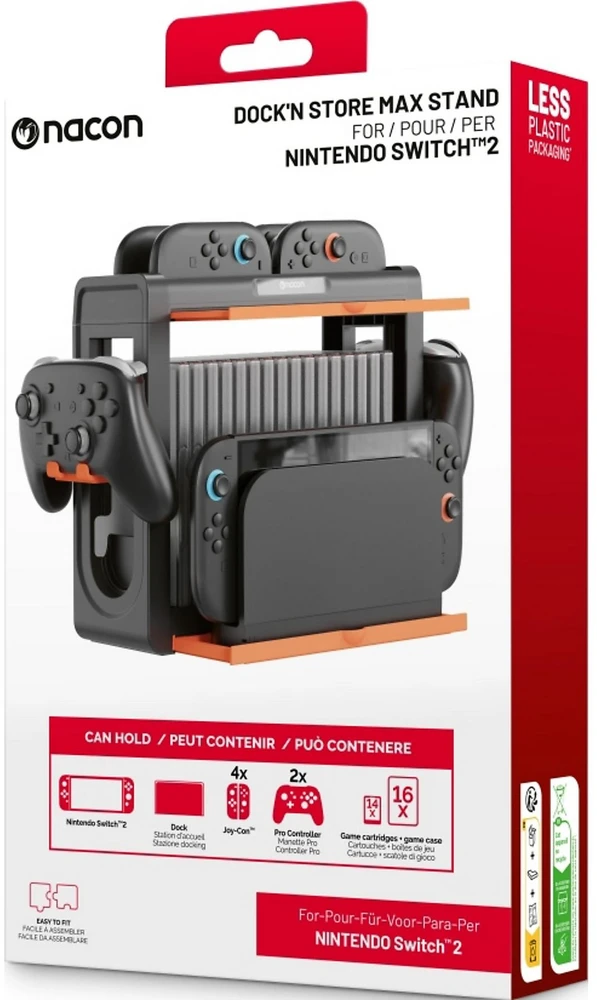 Nacon - „Dock'n'Store Max“ stovas („Nintendo Switch 2“)
