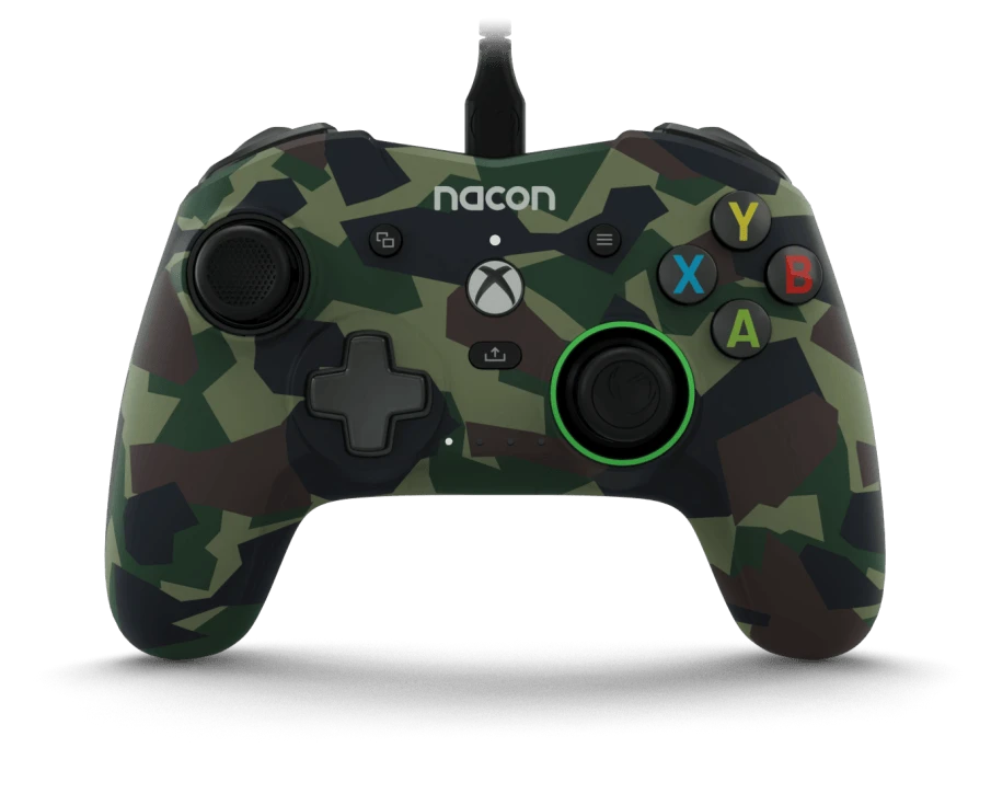 Nacon Pro Compact XBOX X/S & One laidinis valdiklis (Camo Žalias)
