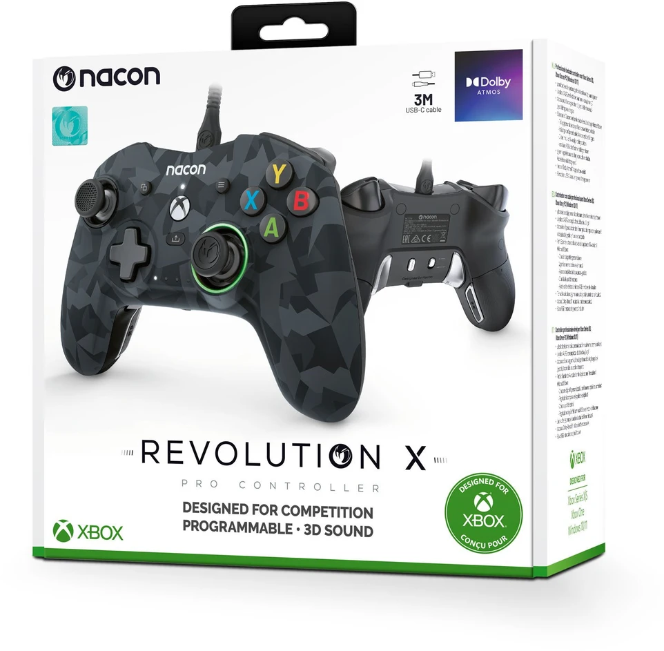 Nacon Revolution X XBOX X/S & One laidinis valdiklis (Urban Camo)