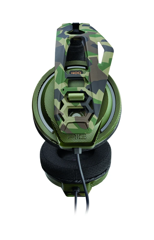 Nacon RIG 400HX ausinės Camo Forest su laidu PC/Mac, mobilusis