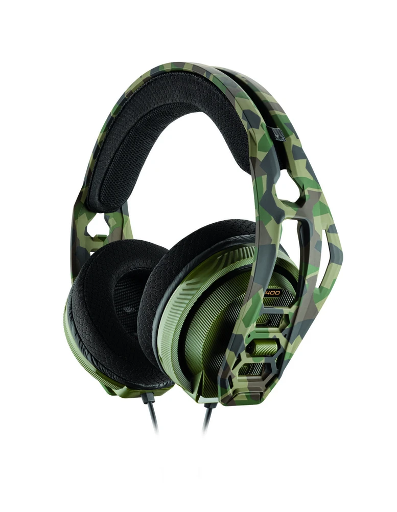 Nacon RIG 400HX ausinės Camo Forest su laidu PC/Mac, mobilusis