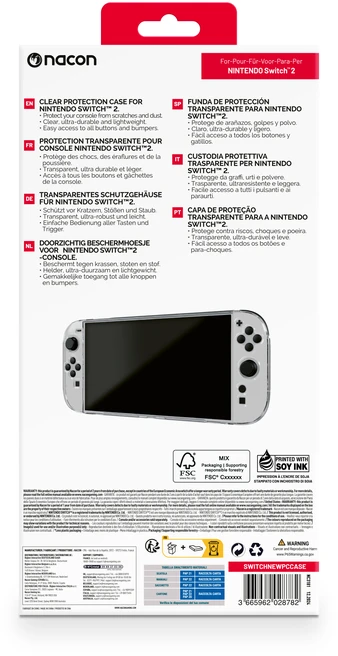 Nacon Nintendo Switch 2 Apsauginis Dėklas