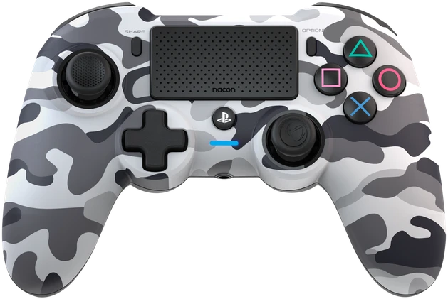 Nacon Asymmetric Playstation 4 laidinis valdiklis (Camo Pilkas)