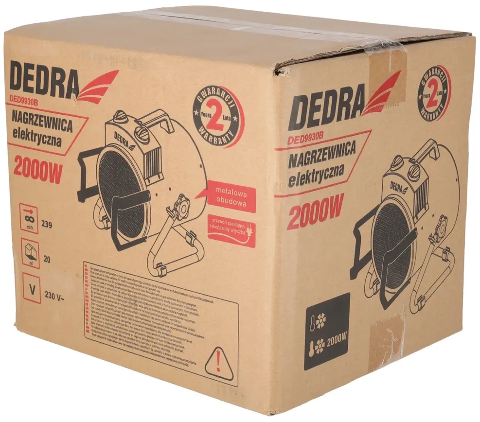 Dedra Elektrinis ildytuvas 20kW