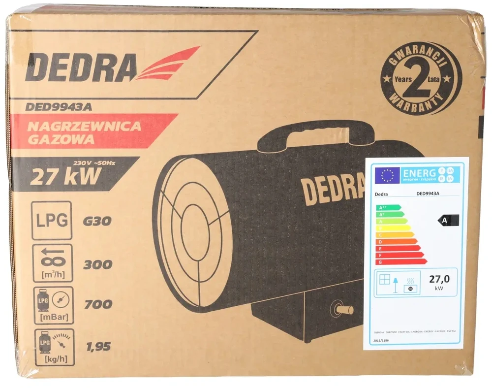 Nagrzewnica Dujinis šildytuvas 27 kW
