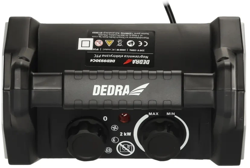Dedra Nagrzewnica PTC elektrinis šildytuvas 2,0 kW plastikinis korpusas