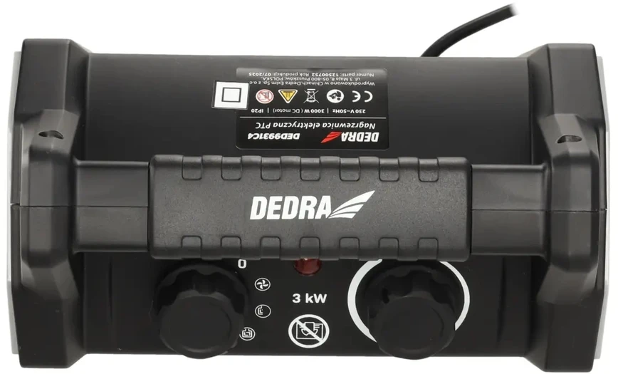 Dedra Nagrzewnica PTC elektrinis šildytuvas 3,0 kW