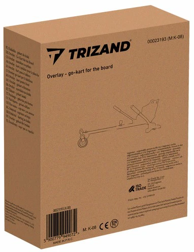 Kartingo uždangalas Trizand 23193 lentai