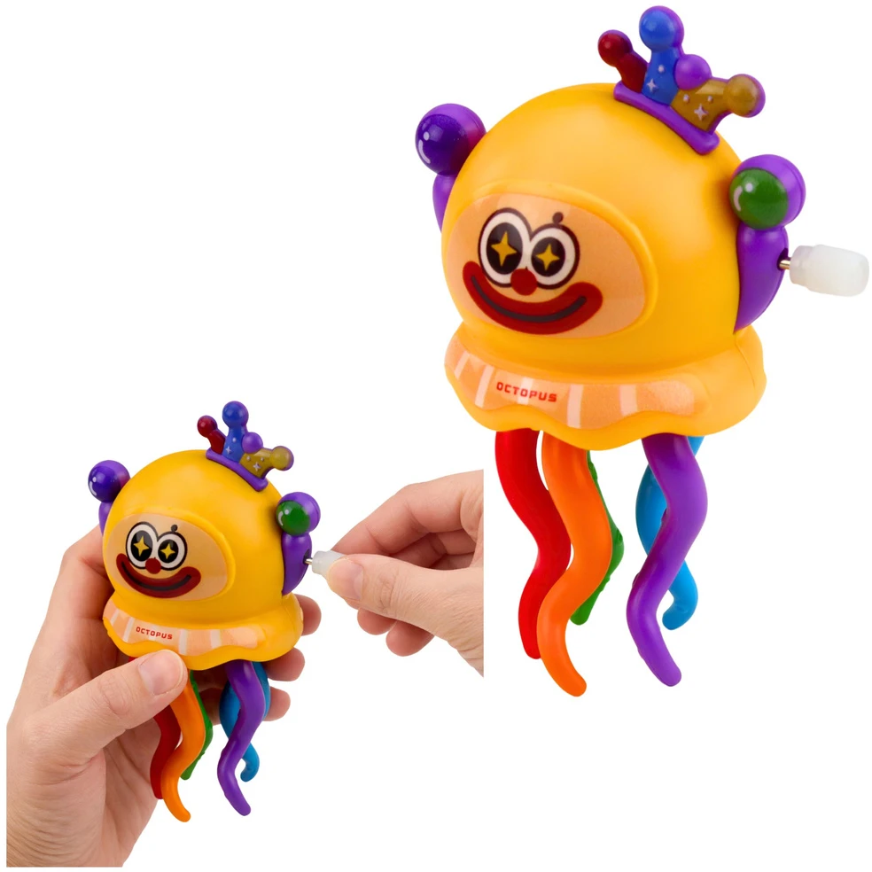 Lean Toys Spyruoklinis aštuonkojis 11 x 7,5 x 5 cm