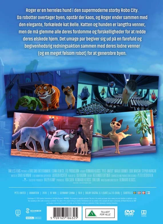Naminių gyvūnėlių lyga – „Pets United“