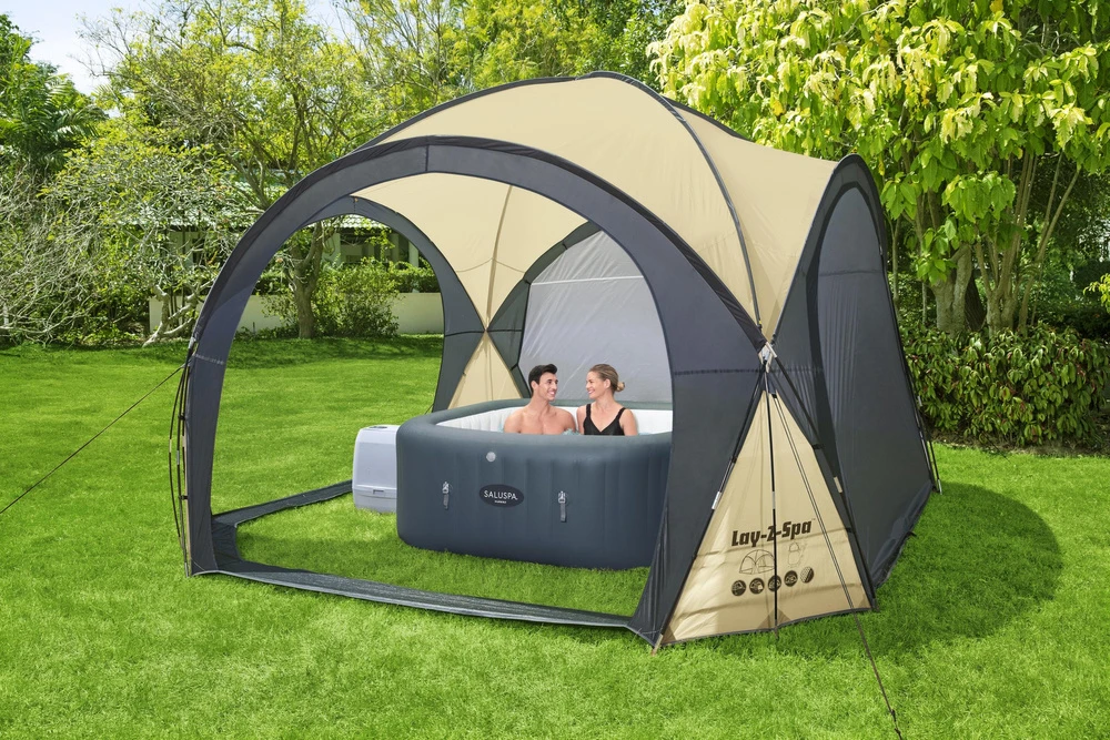 Bestway Lay-Z-Spa Palapinė sūkurinėms vonioms, 390x390x255cm