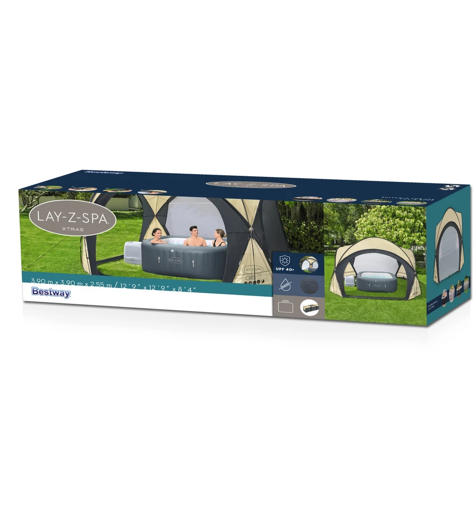 Bestway Lay-Z-Spa Palapinė sūkurinėms vonioms, 390x390x255cm