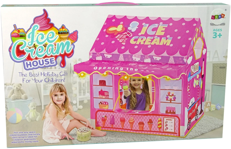 Ledų parduotuvė vaikams Lean Toys, rožinė