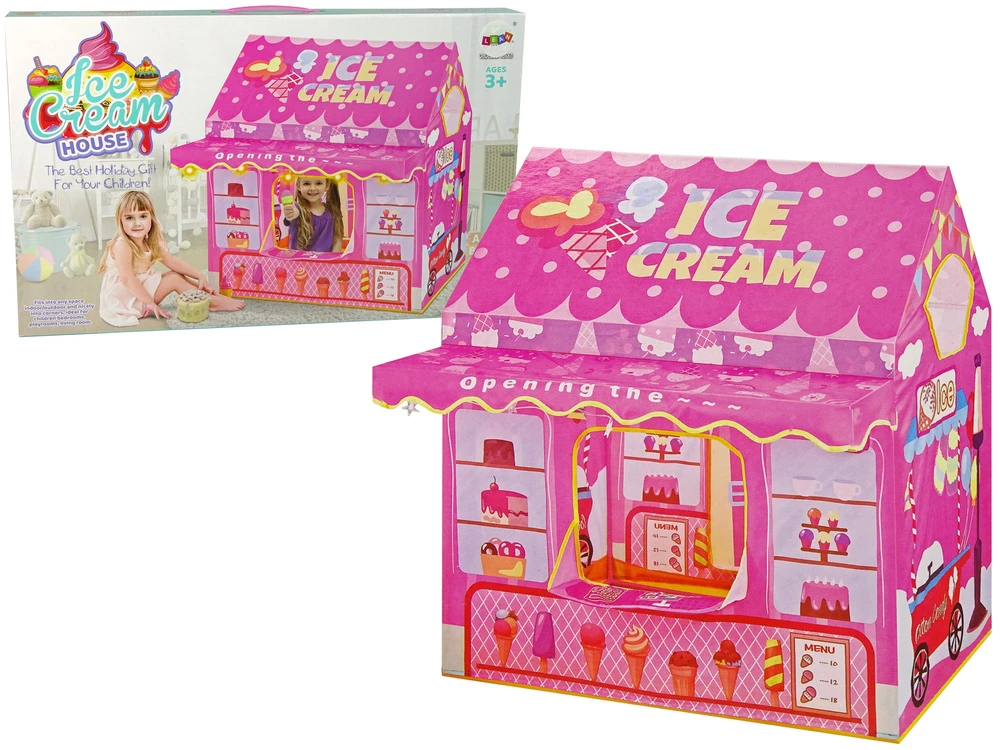 Ledų parduotuvė vaikams Lean Toys, rožinė
