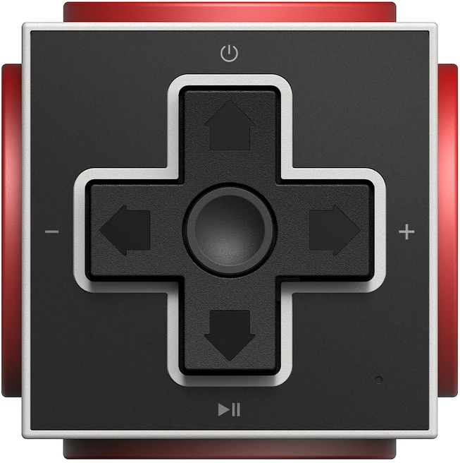 Namų kino sistema 8Bitdo – „Retro Cube 2“ garsiakalbis N, eduk. – pilkas – 45,3 x 45,3 x 26 mm