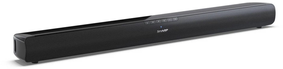 Namų kino sistema „Sharp HT-SB100 2.0 Soundbar“, skirta televizoriui, didesniam nei 32“, HDMI ARC/CEC, Aux-in, optinė, Bluetooth, USB, 80 cm, blizgus Juodas | Sharp | Taip | Soundbar televizoriui, didesniam nei 32" | HT-SB100 | Juodas | Ne | USB prievadas | AUX in | Bluetooth | Belaidė jungtis