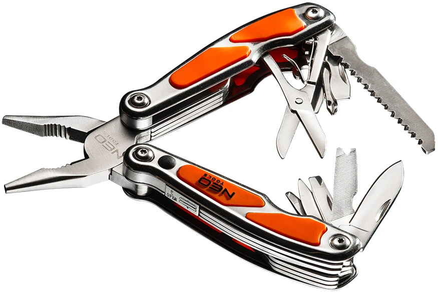 Narzędzie neo tools daugiafunkciniai įrankiai, nerezová ocel, 20 mm, 9 mm, nailoninis dėklas