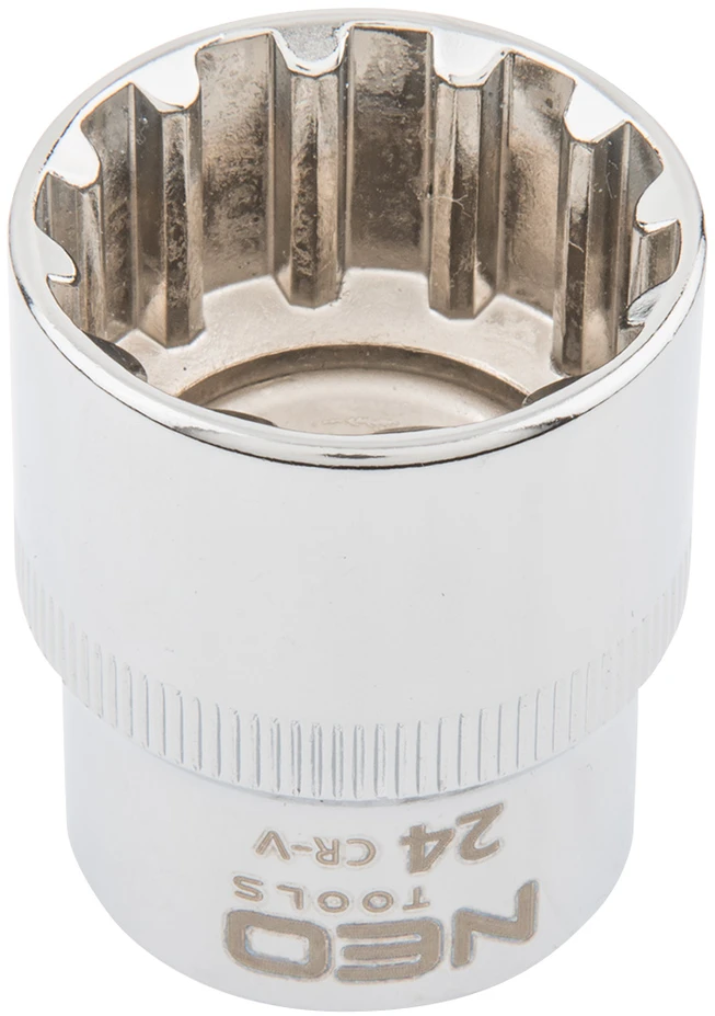 Nasadka Galvutė Neo Spline 1/2", 24mm