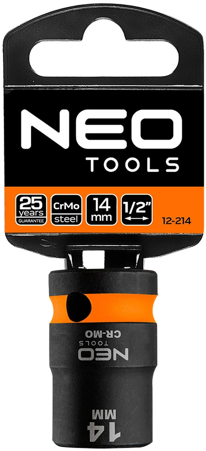 Nasadka Šešiakampė smūginė galvutė neo 1/2" 14mm (12-214)
