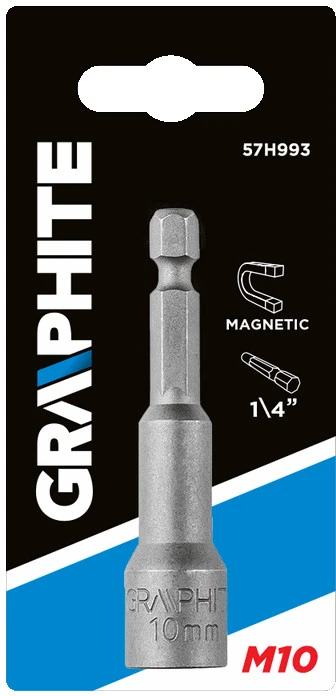Graphite Grafitinis veržliaraktis 10x65mm 1/4 "- 57H993