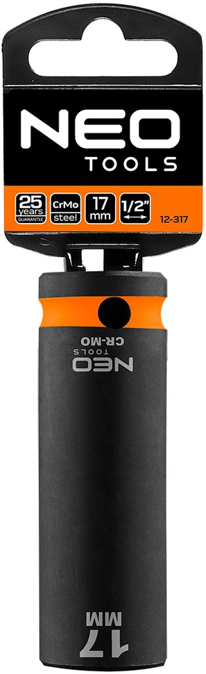 Nasadka Šešiakampė smūginė galvutė neo 1/2" 17mm długa (12-317)