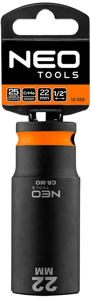 Nasadka Šešiakampė smūginė galvutė Neo 1/2", 22mm