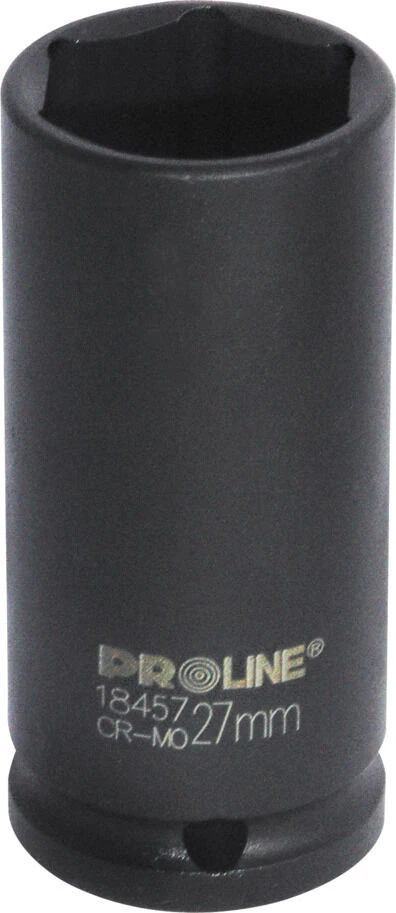 Nasadka Šešiakampė smūginė galvutė, prailginta, cr-mo 1/2" 23 mm proline
