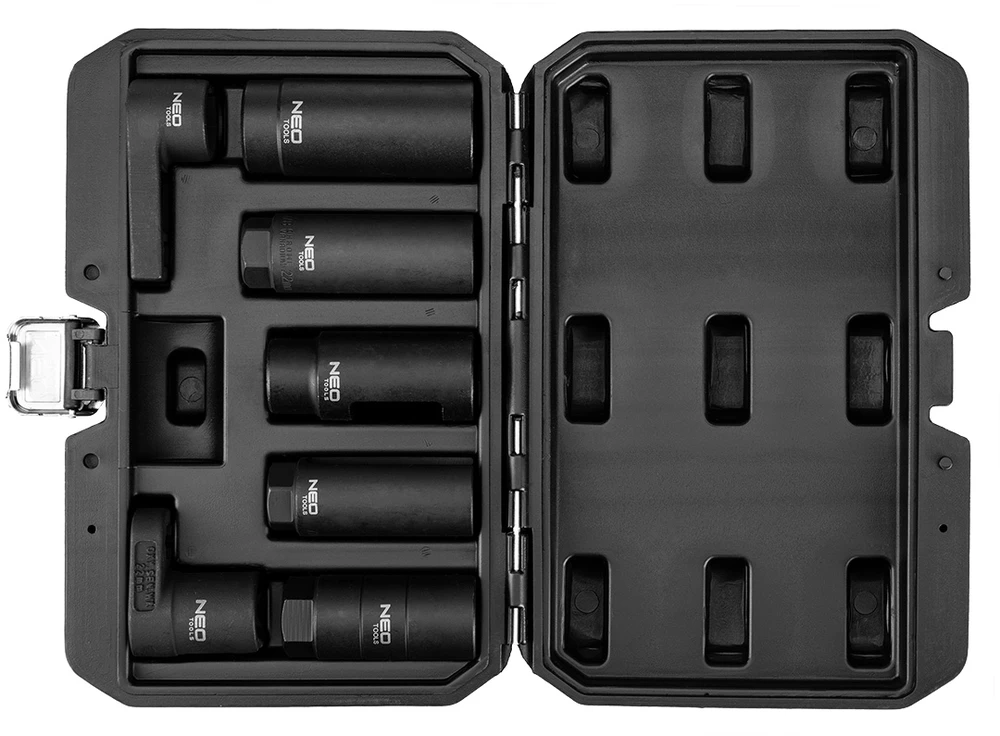 Neo Tools Nasadki, Lambda zondo dangteliai - 7 vnt. rinkinys