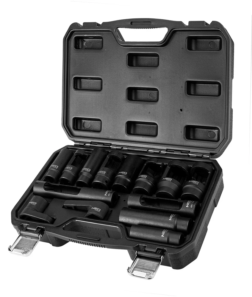 Neo Tools Nasadki, Lambda zondo ir purkštukų dangteliai - 14 vnt. rinkinys