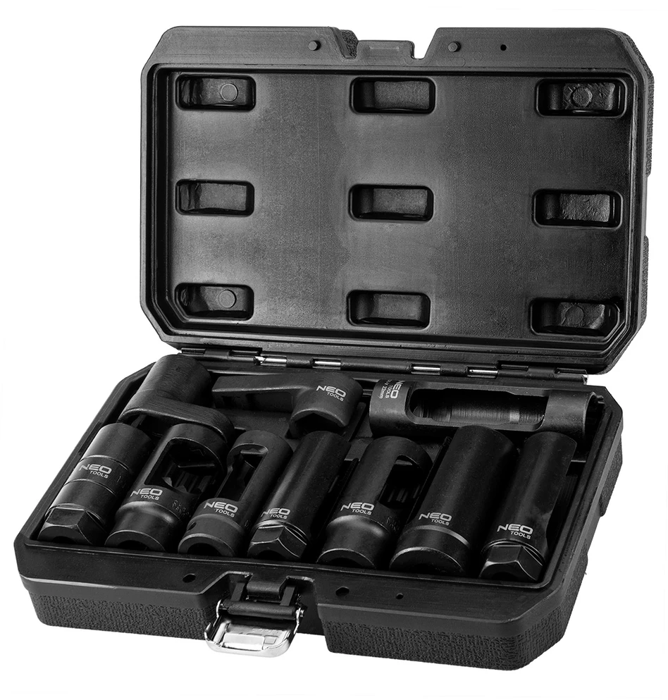 Neo Tools Nasadki, Lambda zondo ir purkštukų dangteliai - 10 vnt. rinkinys