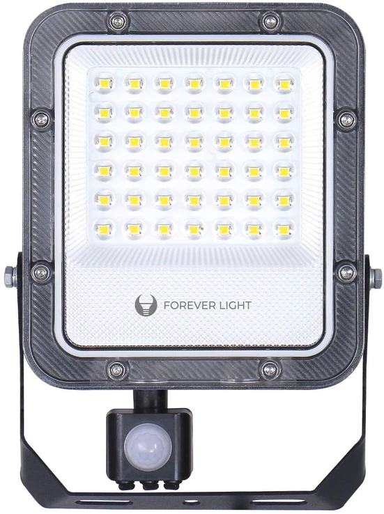 „Telforceone“ LED prožektorius PROXIM+ 30W 4000K 4500lm PIR 230V IP65 „Forever Light“ 150lm/W 5 metų garantija